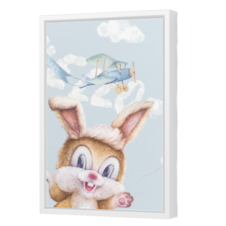 Thumbnail for Canvas - White Floating Frame