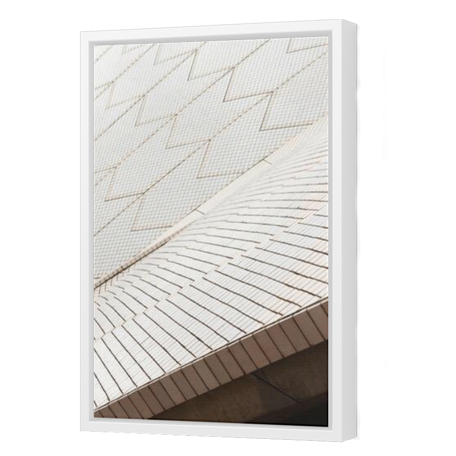 Thumbnail for Canvas - White Floating Frame