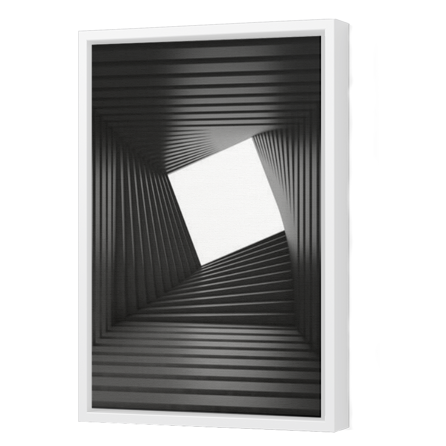 Thumbnail for Canvas - White Floating Frame