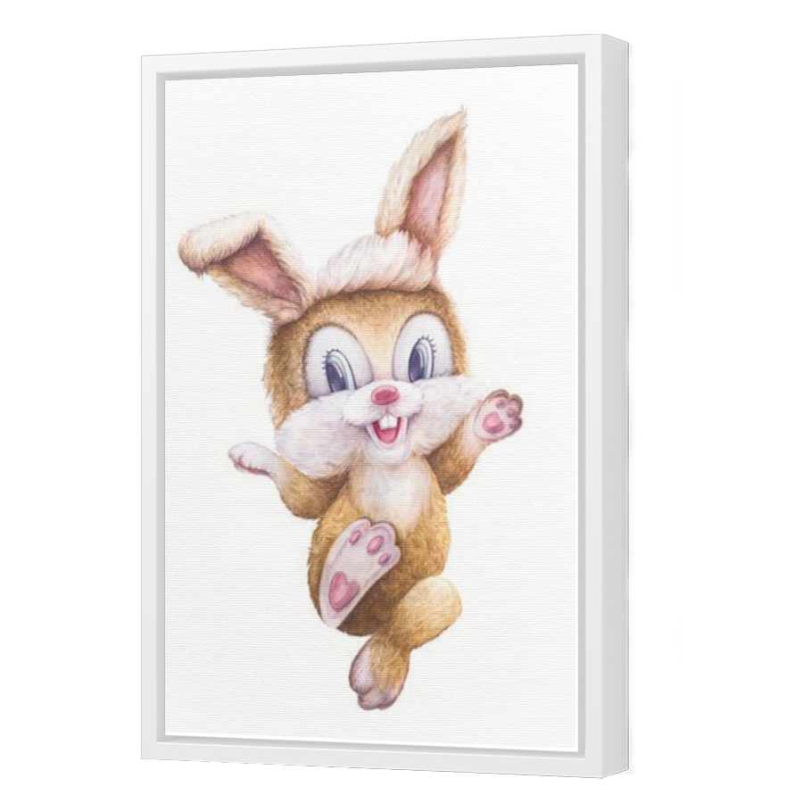 Thumbnail for Canvas - White Floating Frame