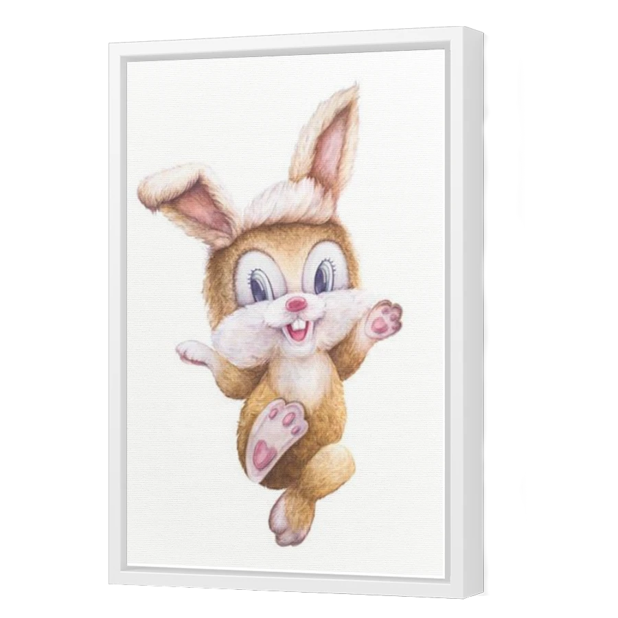 Thumbnail for Canvas - White Floating Frame