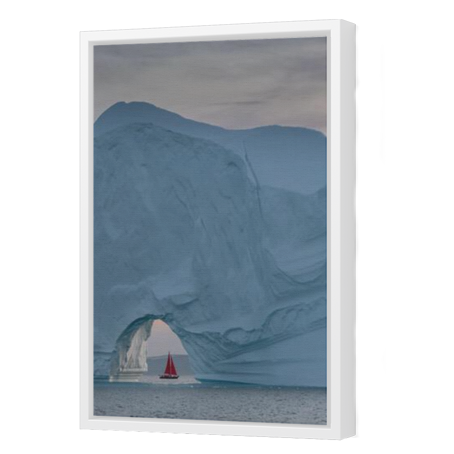 Thumbnail for Canvas - White Floating Frame