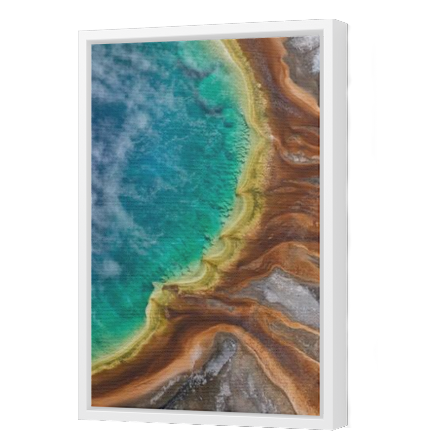 Thumbnail for Canvas - White Floating Frame