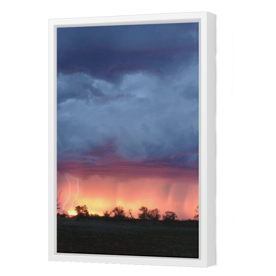 Thumbnail for Canvas - White Floating Frame