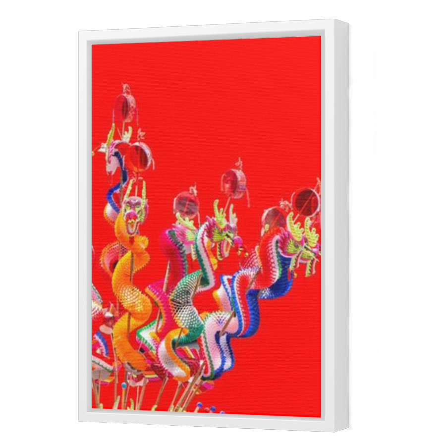 Thumbnail for Canvas - White Floating Frame