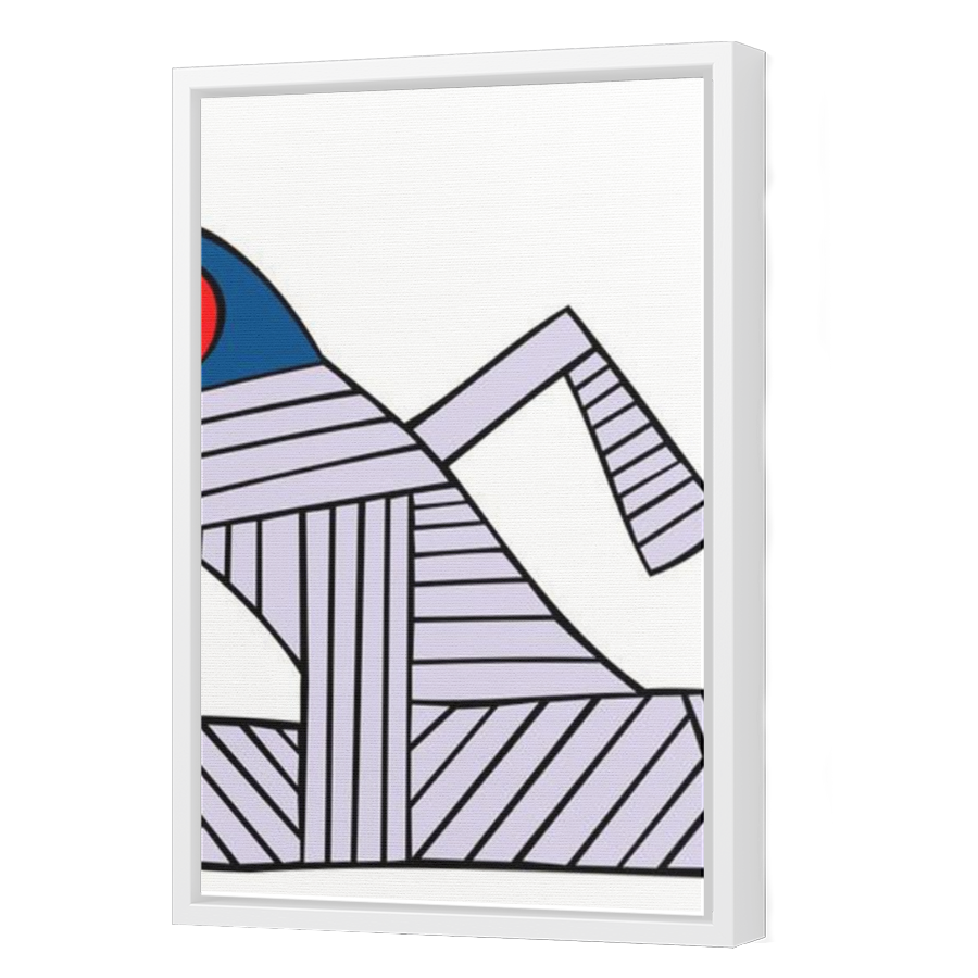 Thumbnail for Canvas - White Floating Frame