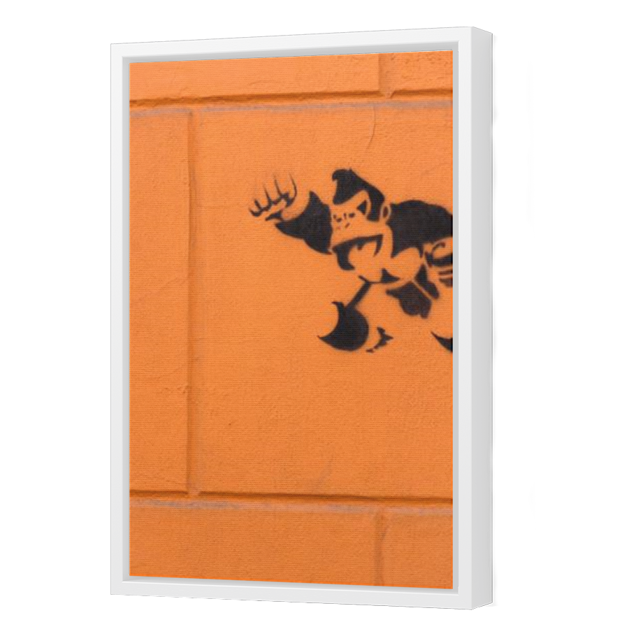 Thumbnail for Canvas - White Floating Frame