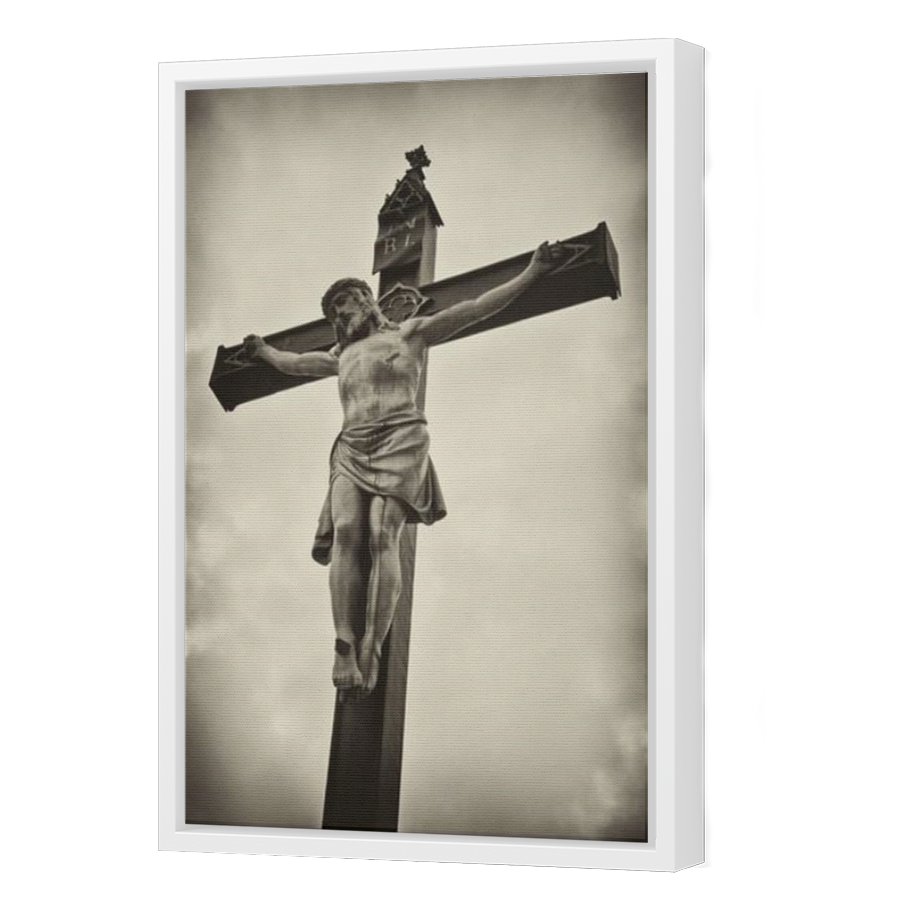 Thumbnail for Canvas - White Floating Frame