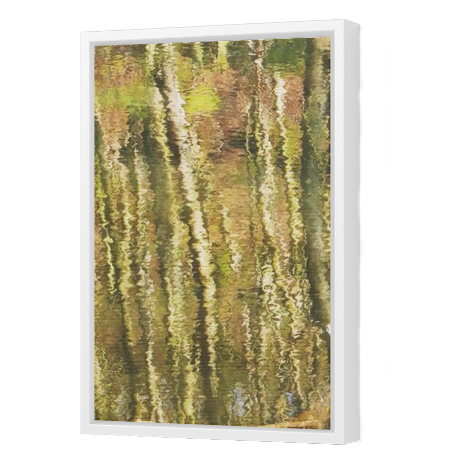 Thumbnail for Canvas - White Floating Frame