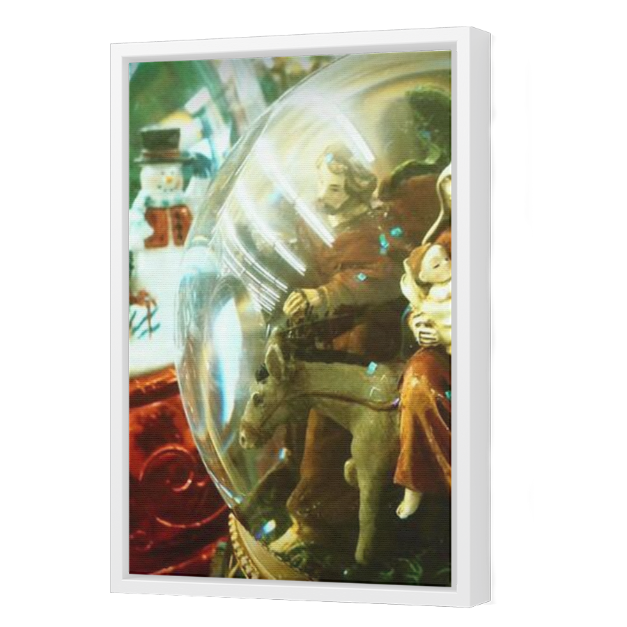 Thumbnail for Canvas - White Floating Frame