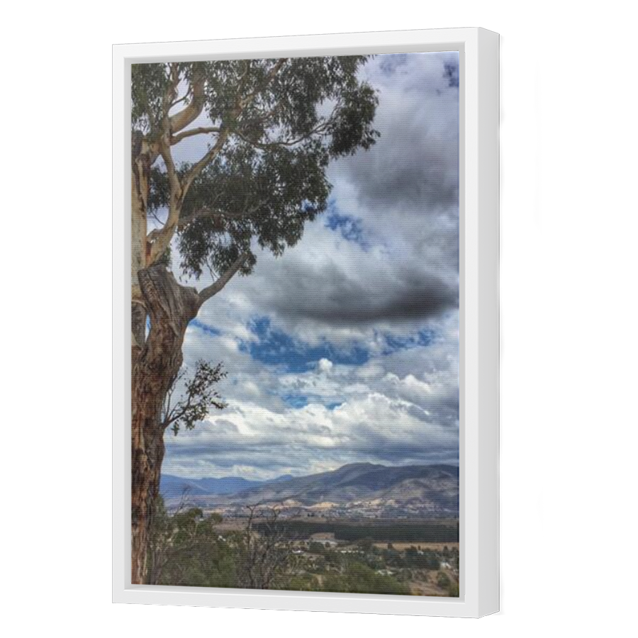 Thumbnail for Canvas - White Floating Frame