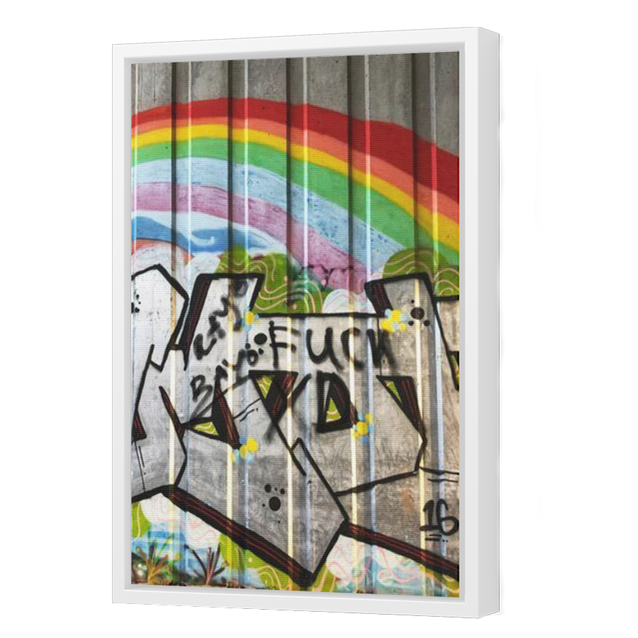 Thumbnail for Canvas - White Floating Frame