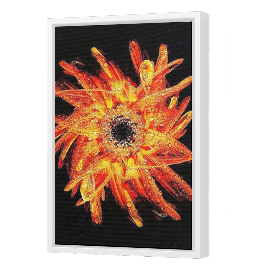 Thumbnail for Canvas - White Floating Frame