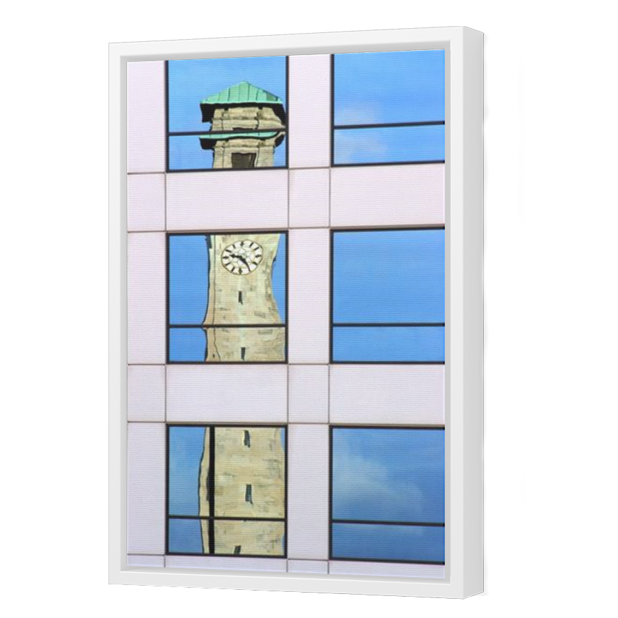Thumbnail for Canvas - White Floating Frame
