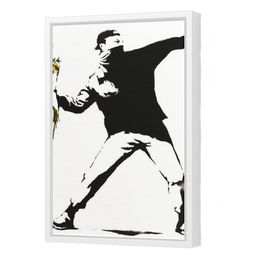Thumbnail for Canvas - White Floating Frame