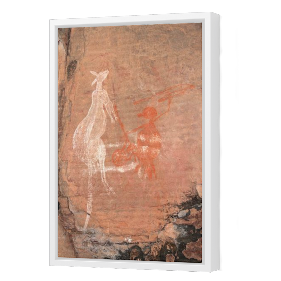 Thumbnail for Canvas - White Floating Frame