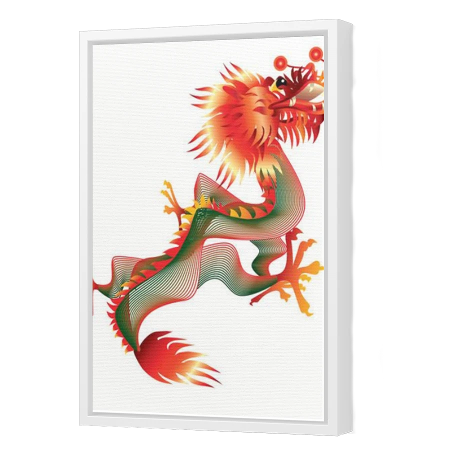Thumbnail for Canvas - White Floating Frame
