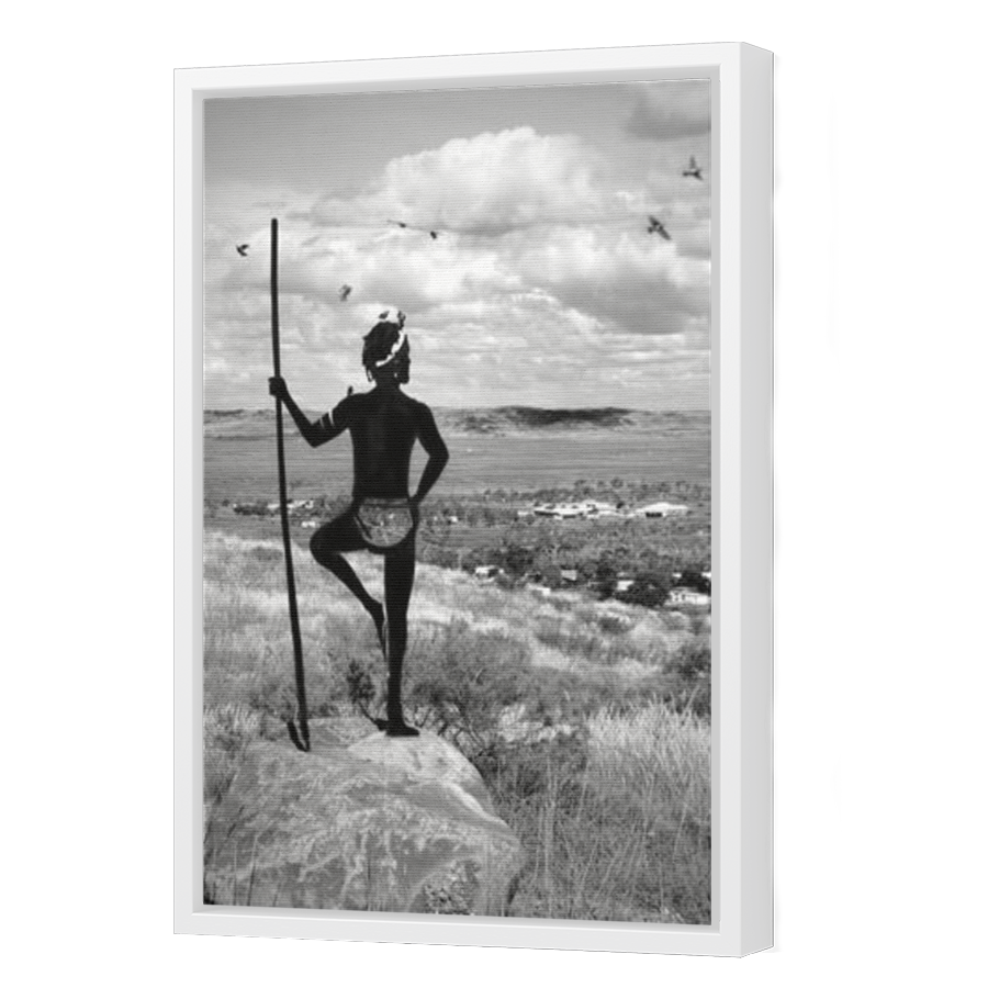 Thumbnail for Canvas - White Floating Frame