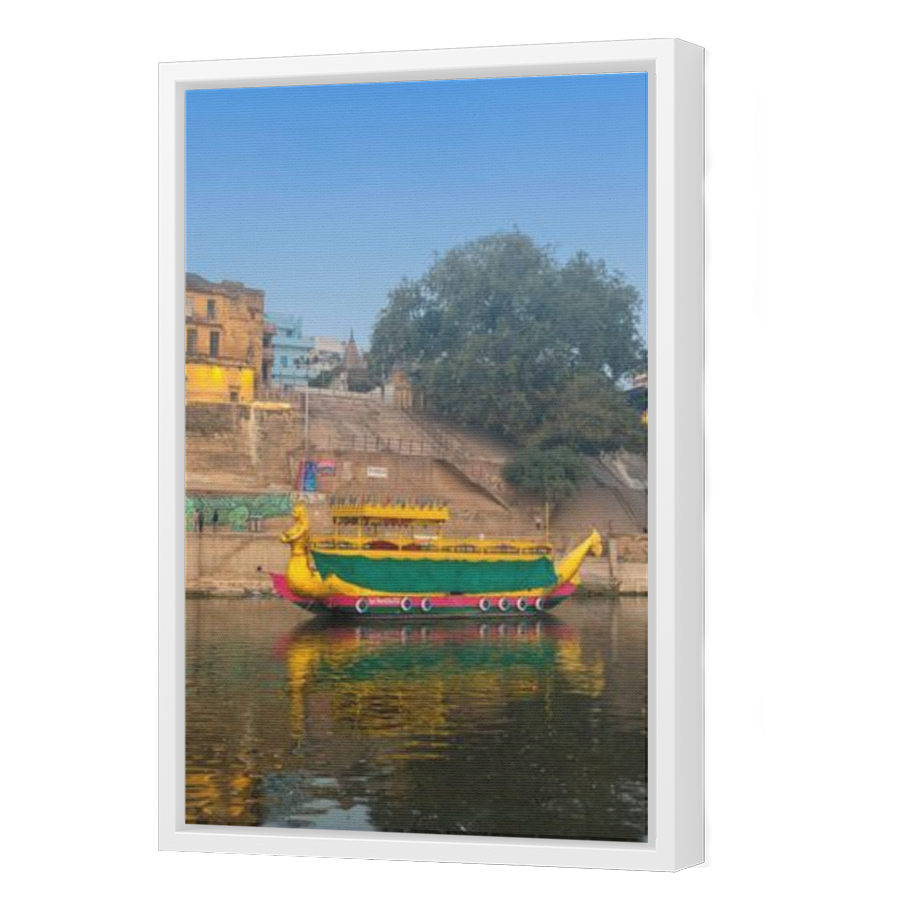 Thumbnail for Canvas - White Floating Frame