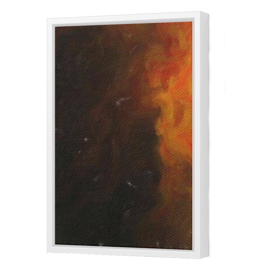 Thumbnail for Canvas - White Floating Frame