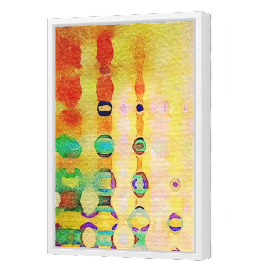 Thumbnail for Canvas - White Floating Frame