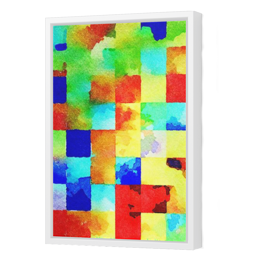Thumbnail for Canvas - White Floating Frame
