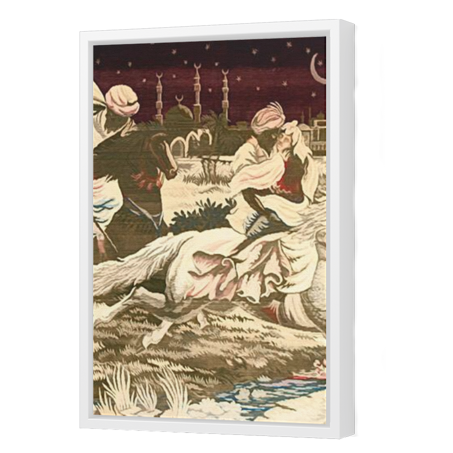 Thumbnail for Canvas - White Floating Frame