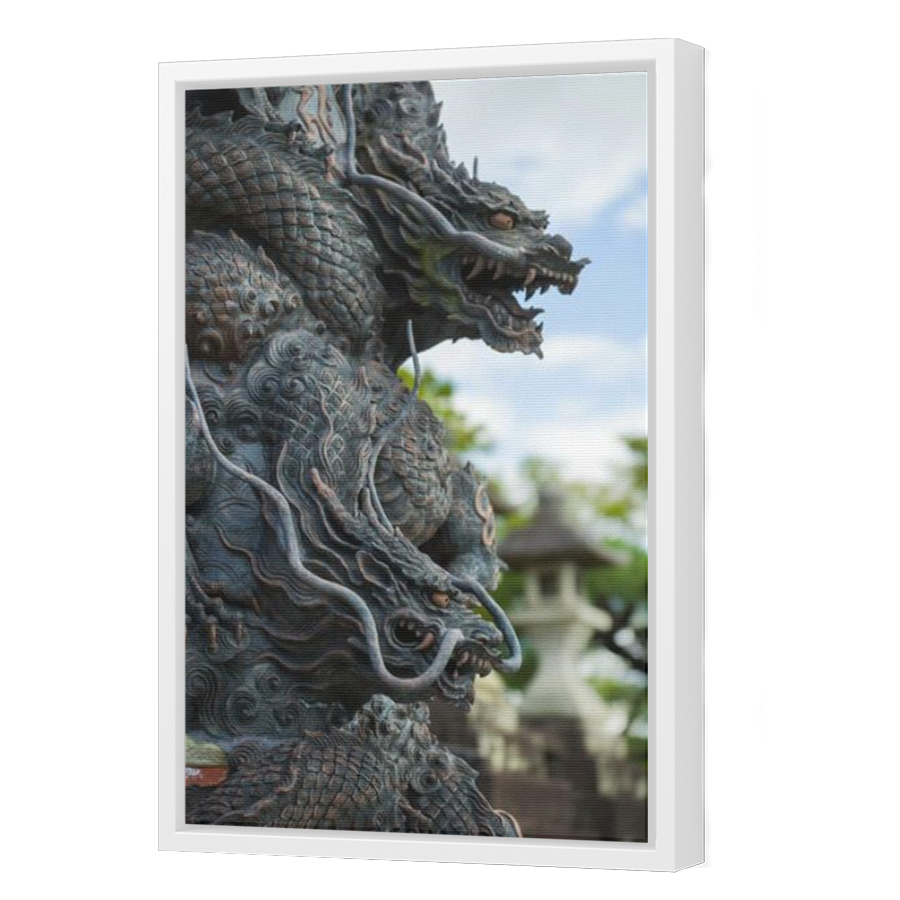 Thumbnail for Canvas - White Floating Frame