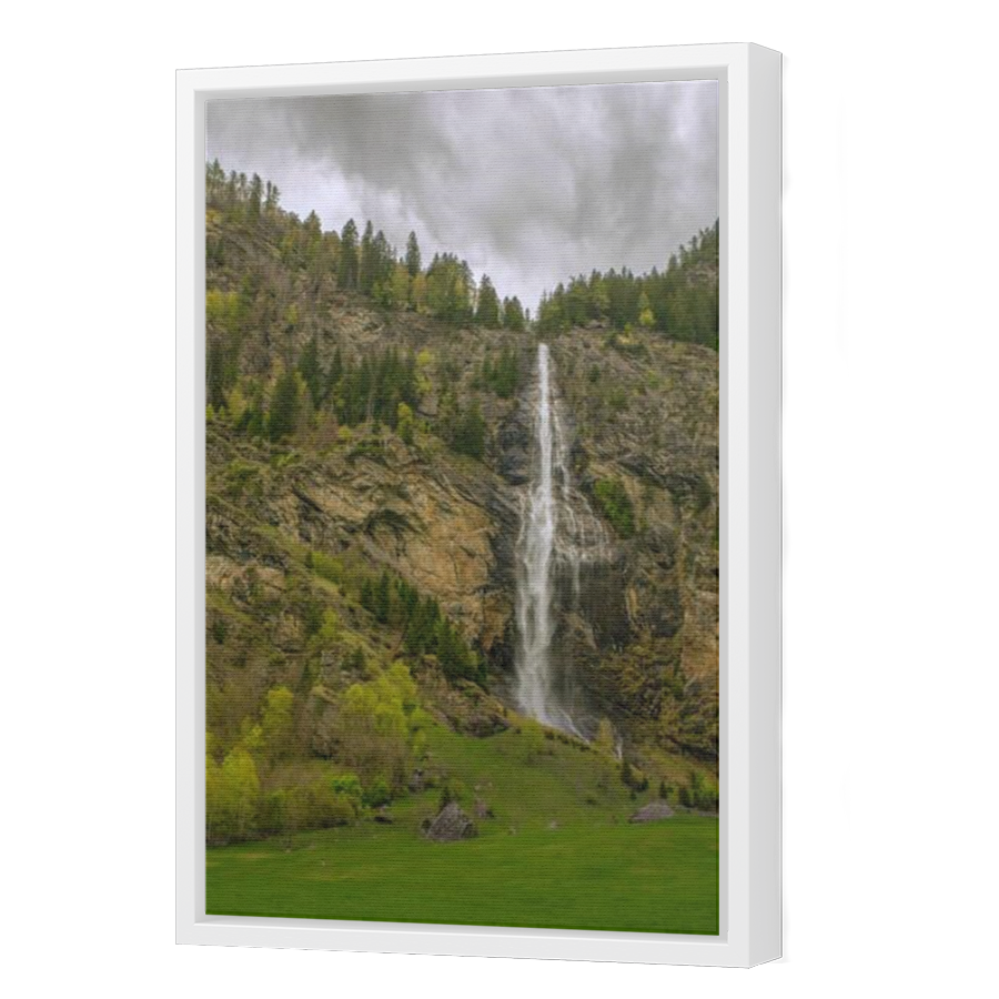 Thumbnail for Canvas - White Floating Frame