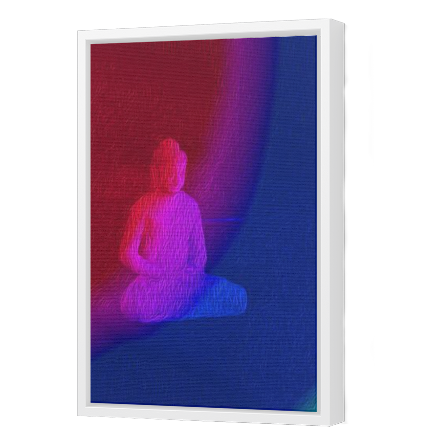 Thumbnail for Canvas - White Floating Frame