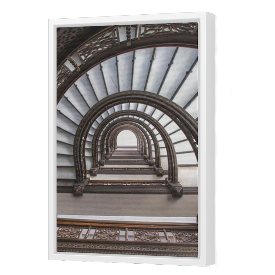 Thumbnail for Canvas - White Floating Frame