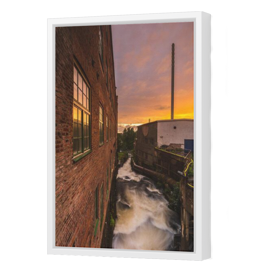 Thumbnail for Canvas - White Floating Frame