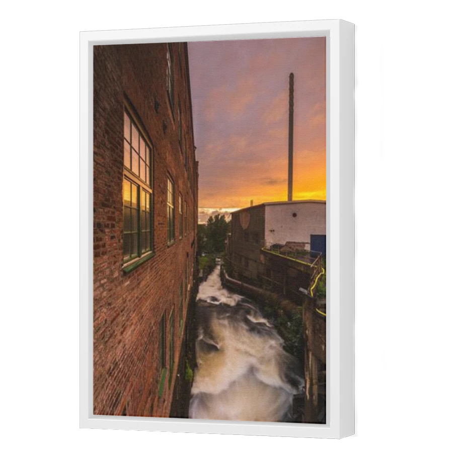 Thumbnail for Canvas - White Floating Frame