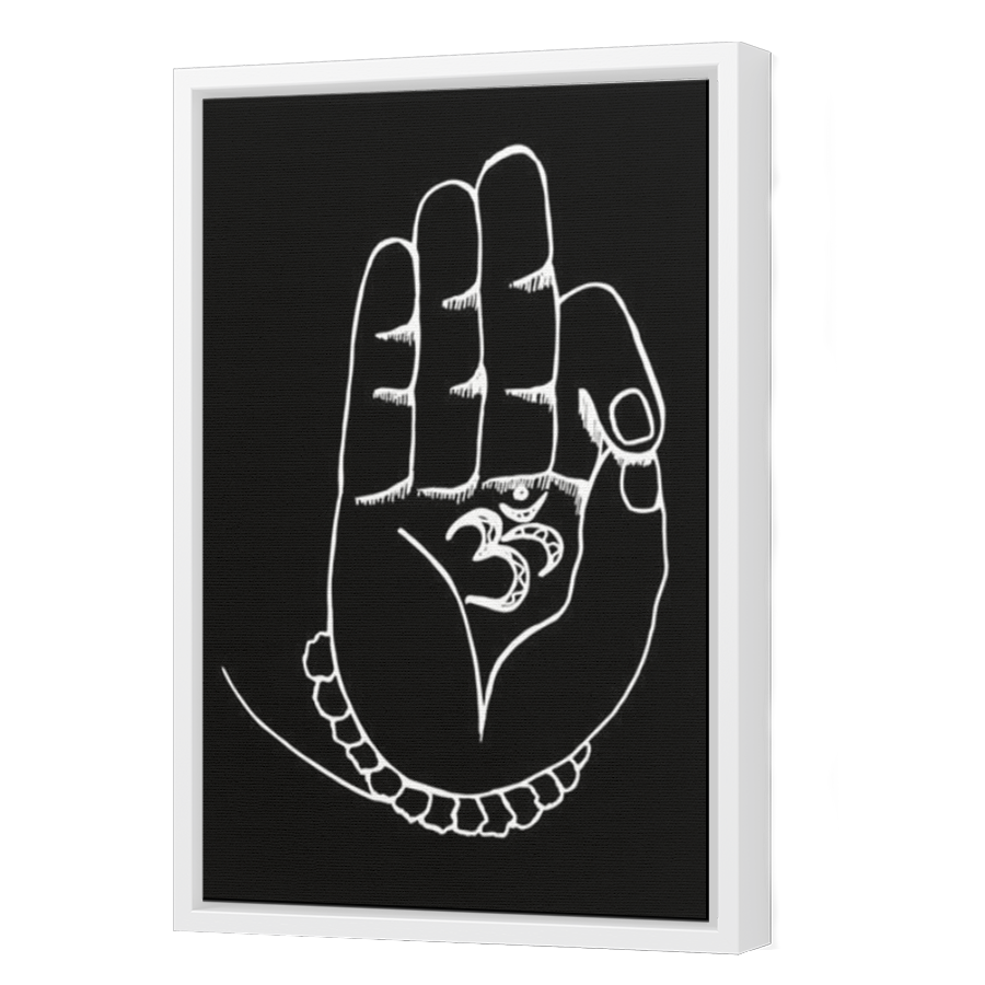 Thumbnail for Canvas - White Floating Frame