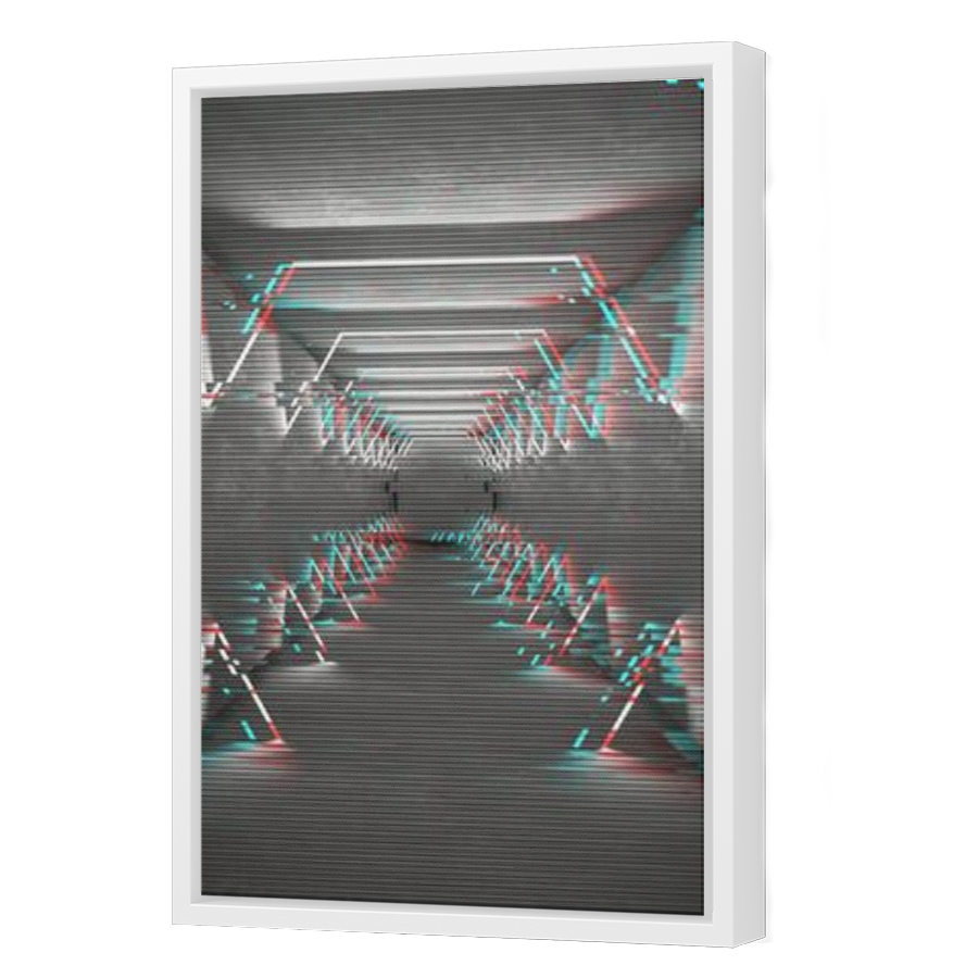 Thumbnail for Canvas - White Floating Frame