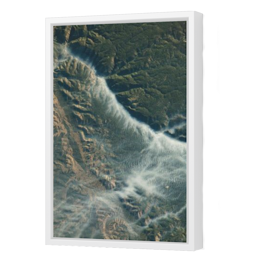 Thumbnail for Canvas - White Floating Frame