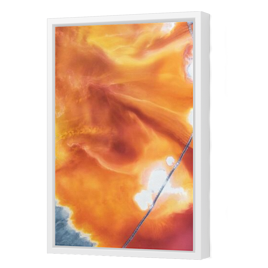 Thumbnail for Canvas - White Floating Frame