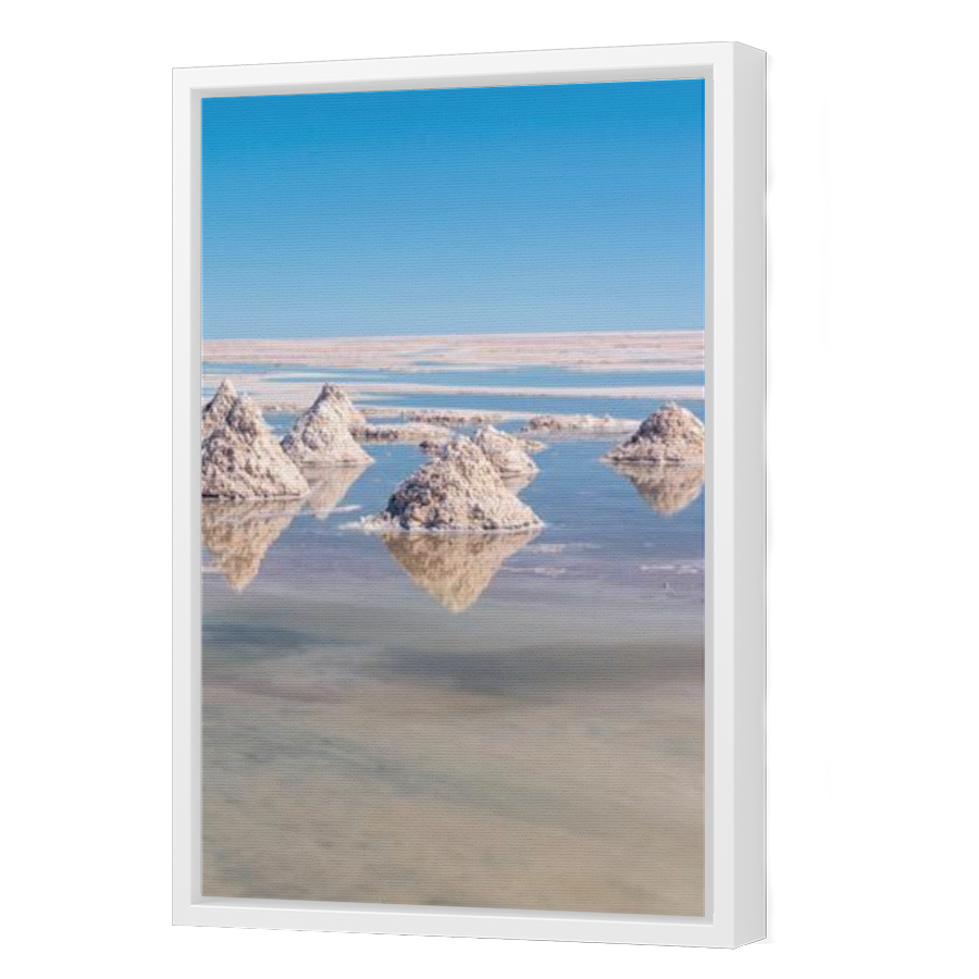 Thumbnail for Canvas - White Floating Frame
