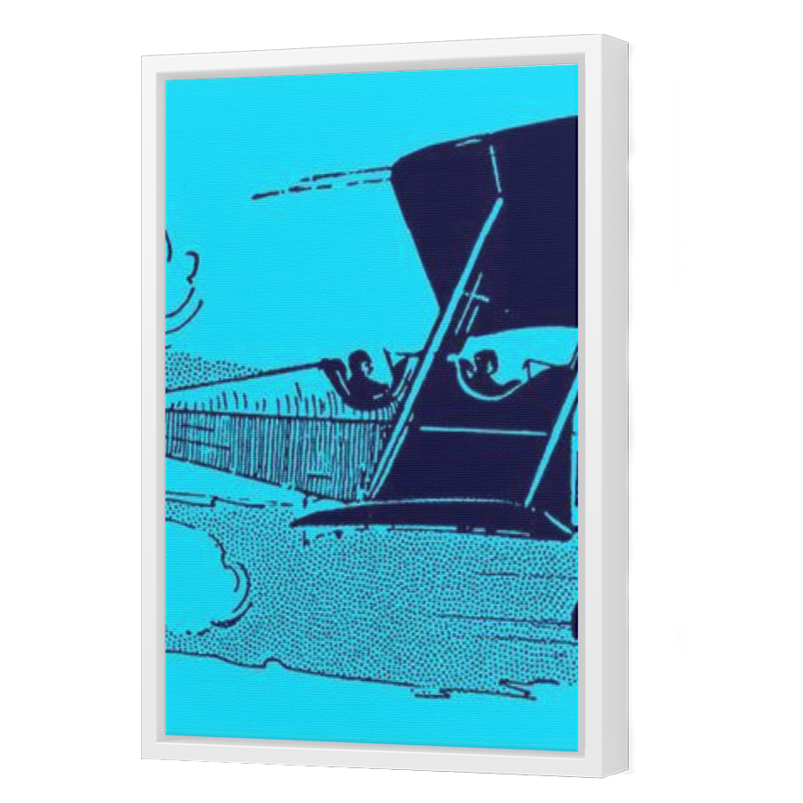 Thumbnail for Canvas - White Floating Frame