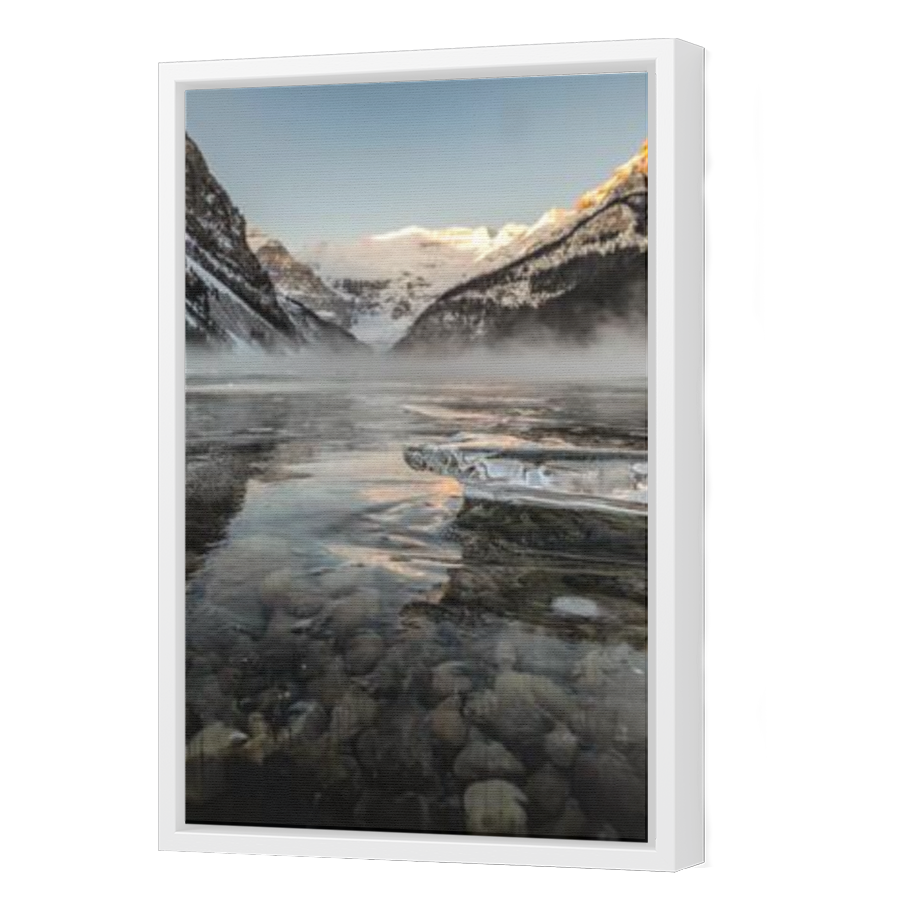 Thumbnail for Canvas - White Floating Frame