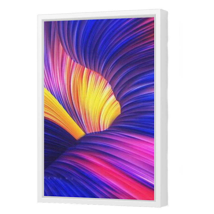 Thumbnail for Canvas - White Floating Frame
