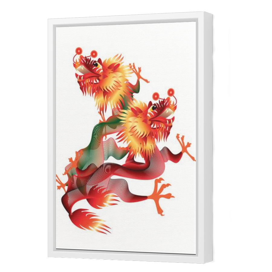 Thumbnail for Canvas - White Floating Frame