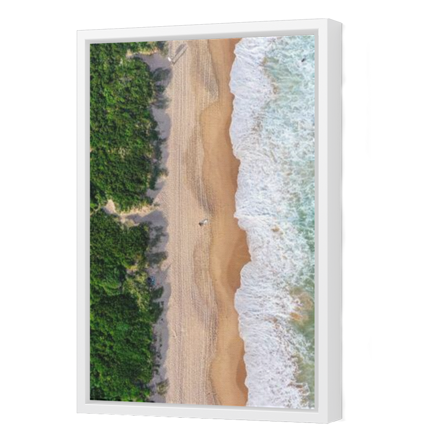 Thumbnail for Canvas - White Floating Frame