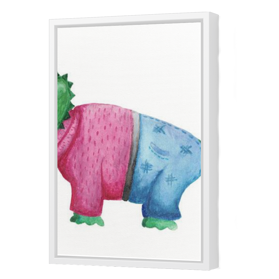 Thumbnail for Canvas - White Floating Frame