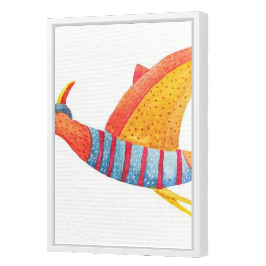 Thumbnail for Canvas - White Floating Frame