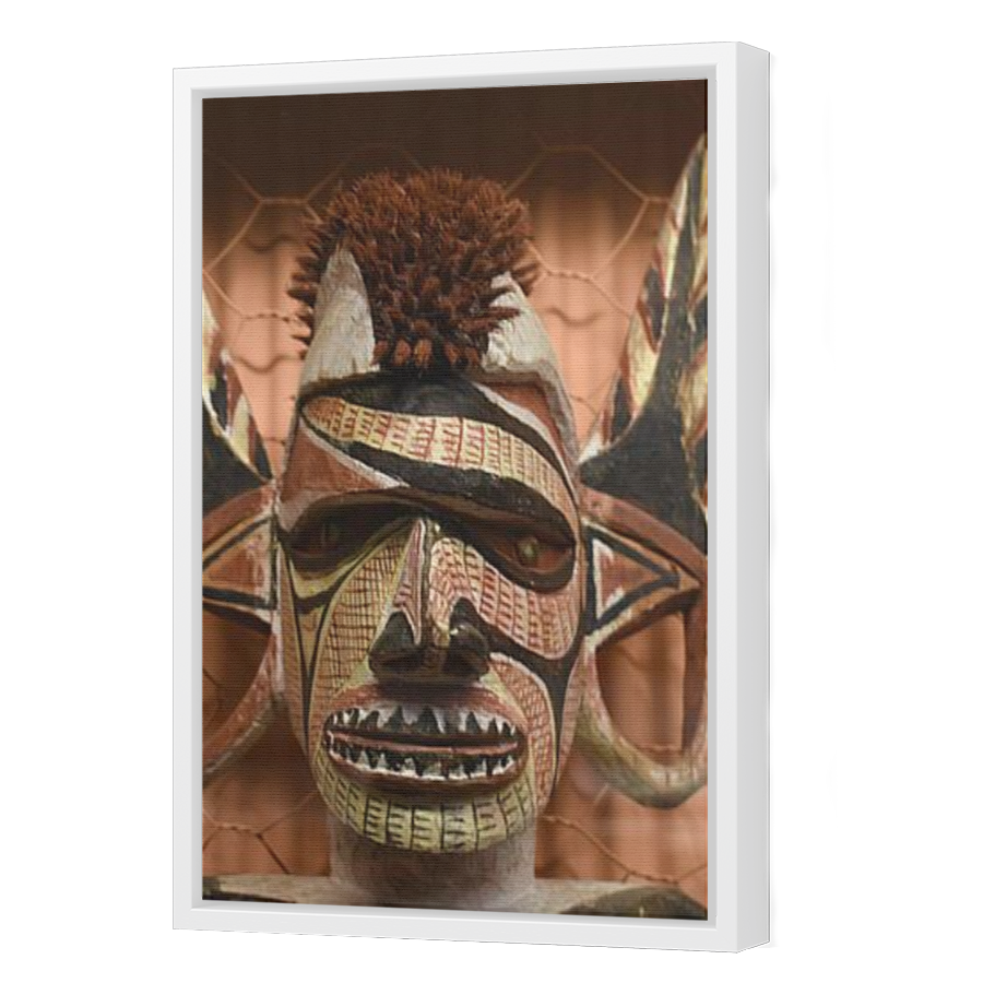Thumbnail for Canvas - White Floating Frame