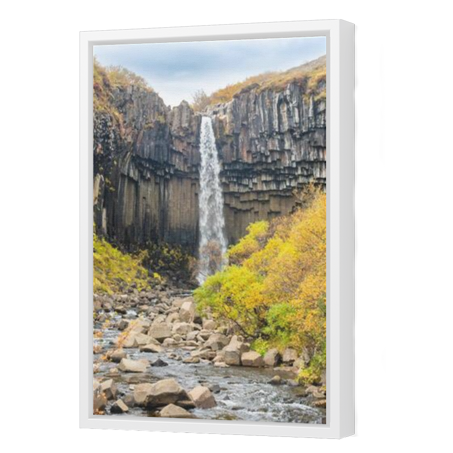 Thumbnail for Canvas - White Floating Frame