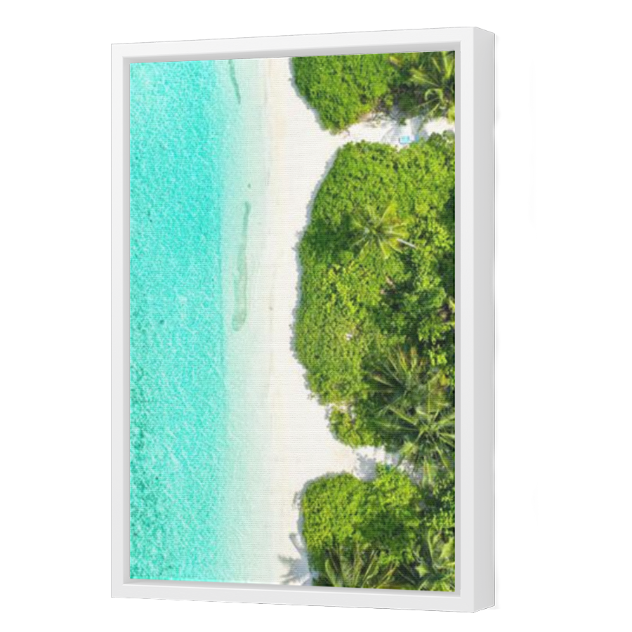 Thumbnail for Canvas - White Floating Frame