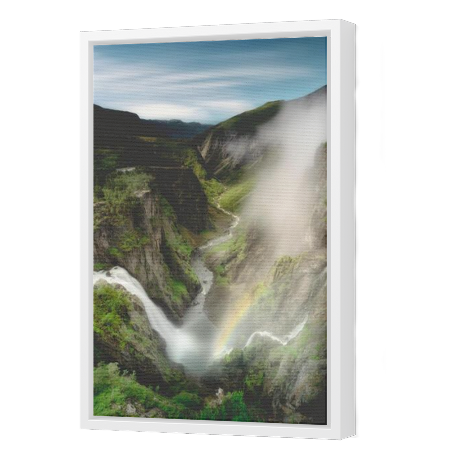 Thumbnail for Canvas - White Floating Frame