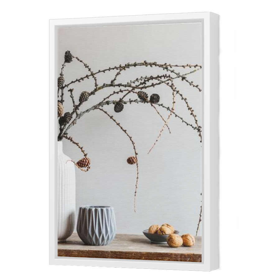 Thumbnail for Canvas - White Floating Frame